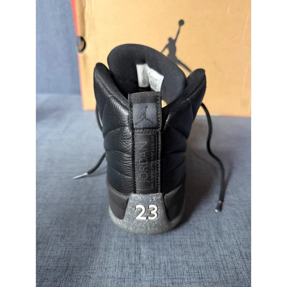Nike Air Jordan 12  Retro Utility Black-Bright Crimson DC1062-006  Mens Size 8.5